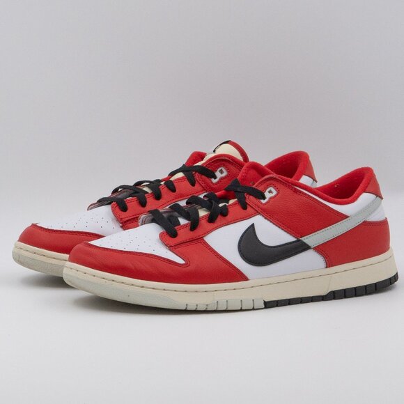 🔹 Nike Dunk Low “Chicago Split” — 13M (VNDS · DZ2536-600) - Picture 3 of 4